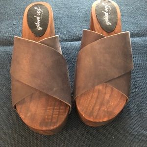 Free People Sonnet Clog NWOB